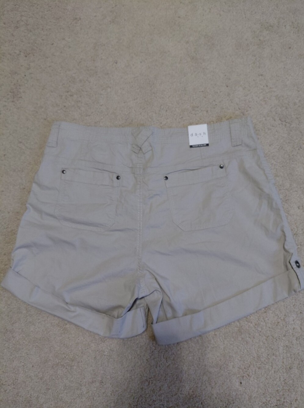 Dash Women's Shorts in Light Taupe - Picture 6 of 6